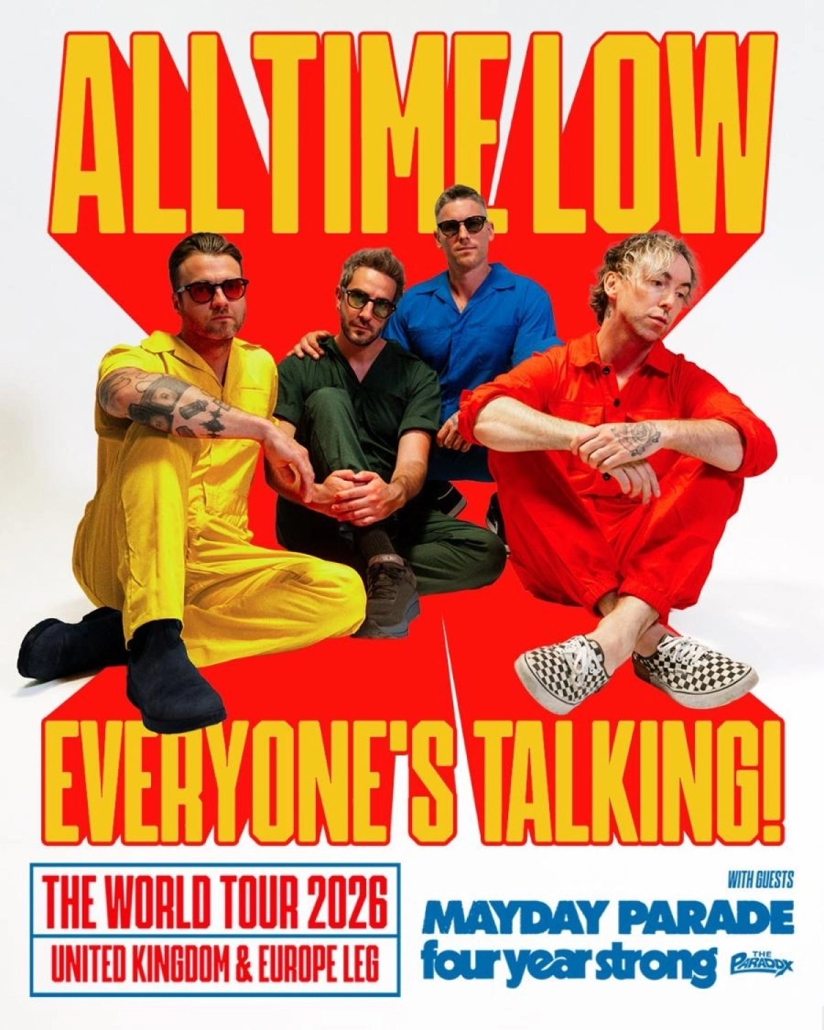 Billets All Time Low (Palladium Koln - Cologne)
