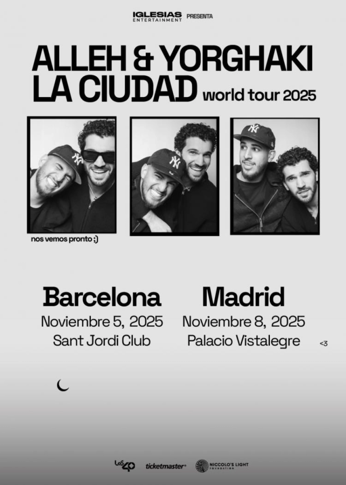 Billets Alleh - Yorghaki (Palau Sant Jordi - Barcelone)