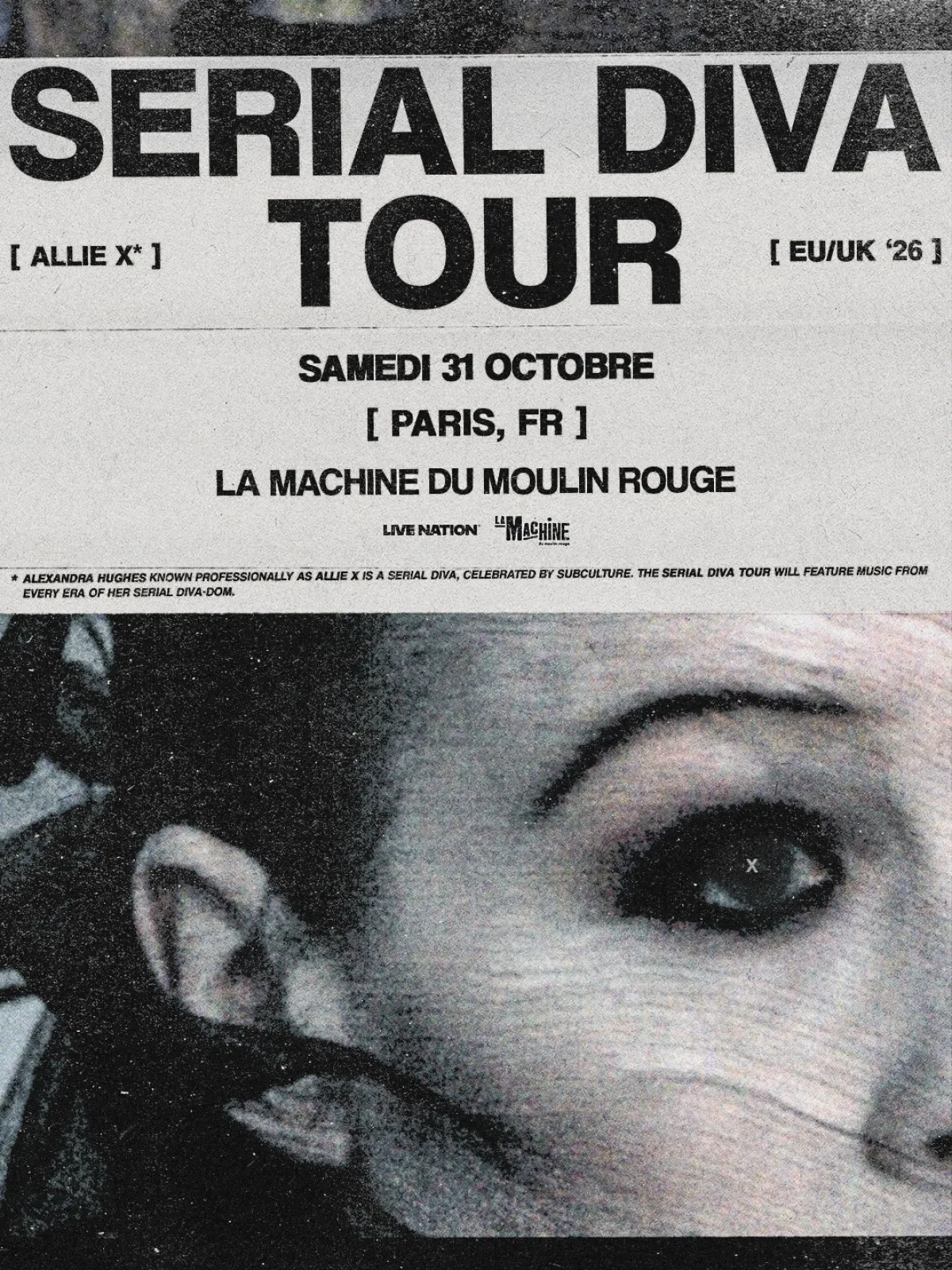 Allie X en La Machine du Moulin Rouge Tickets