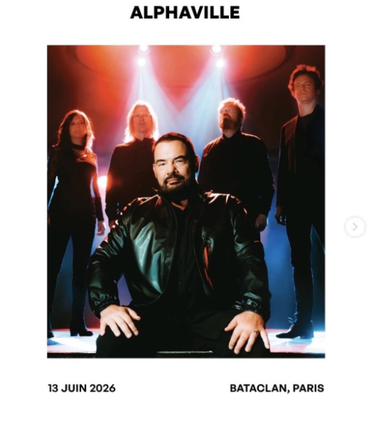 Alphaville en Bataclan Tickets