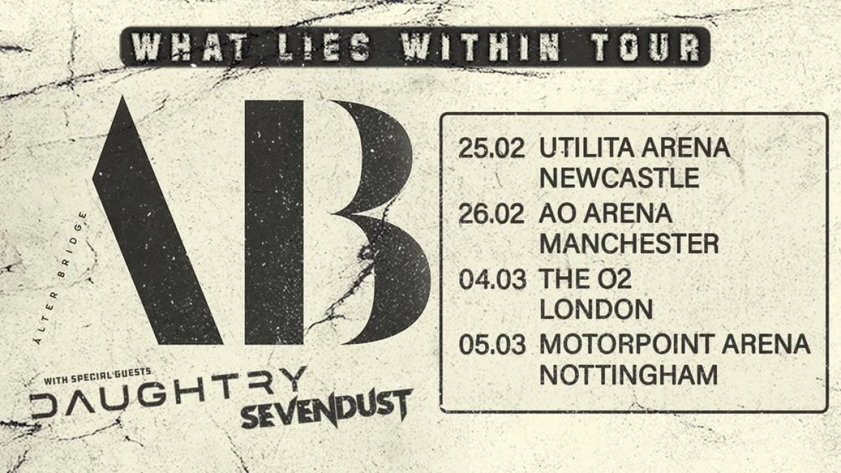 Billets Alter Bridge (Utilita Arena Newcastle - Newcastle)