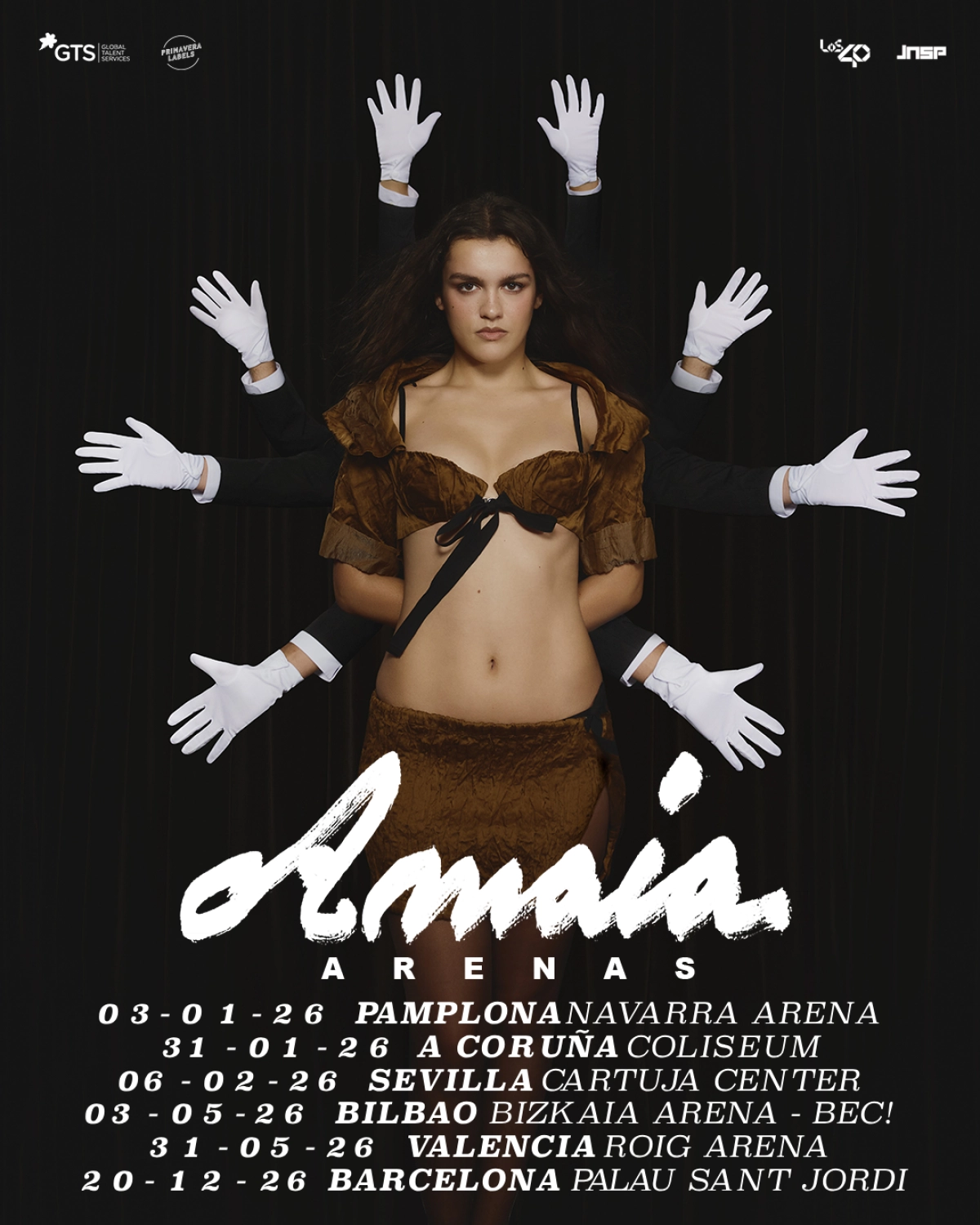 Billets Amaia (Coliseum da Coruna - La Coruna)