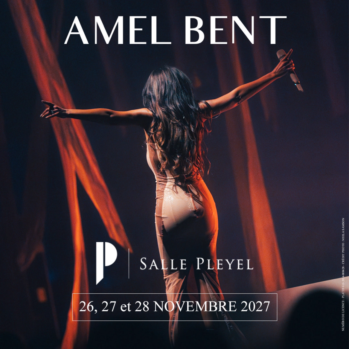 Billets Amel Bent (Salle Pleyel - Paris)