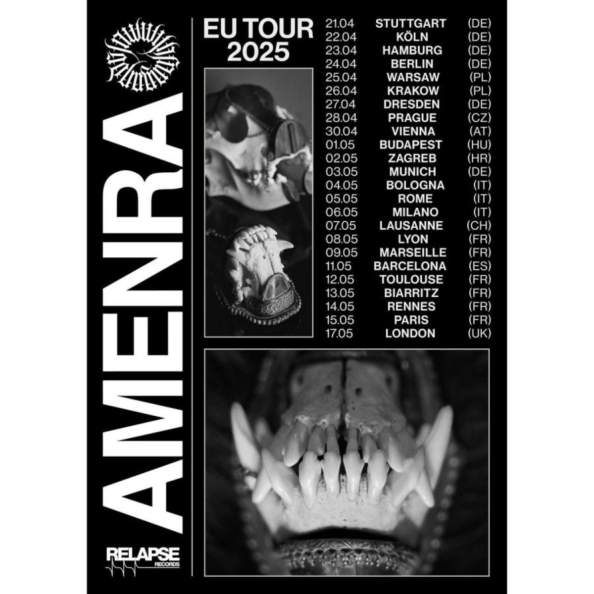 Billets Amenra (Espace Julien - Marseille)