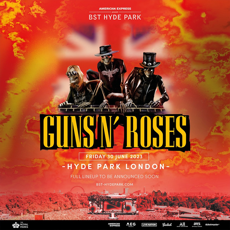 Billets American Express Presents Bst Hyde Park - Guns N' Roses (Hyde Park - Londres)