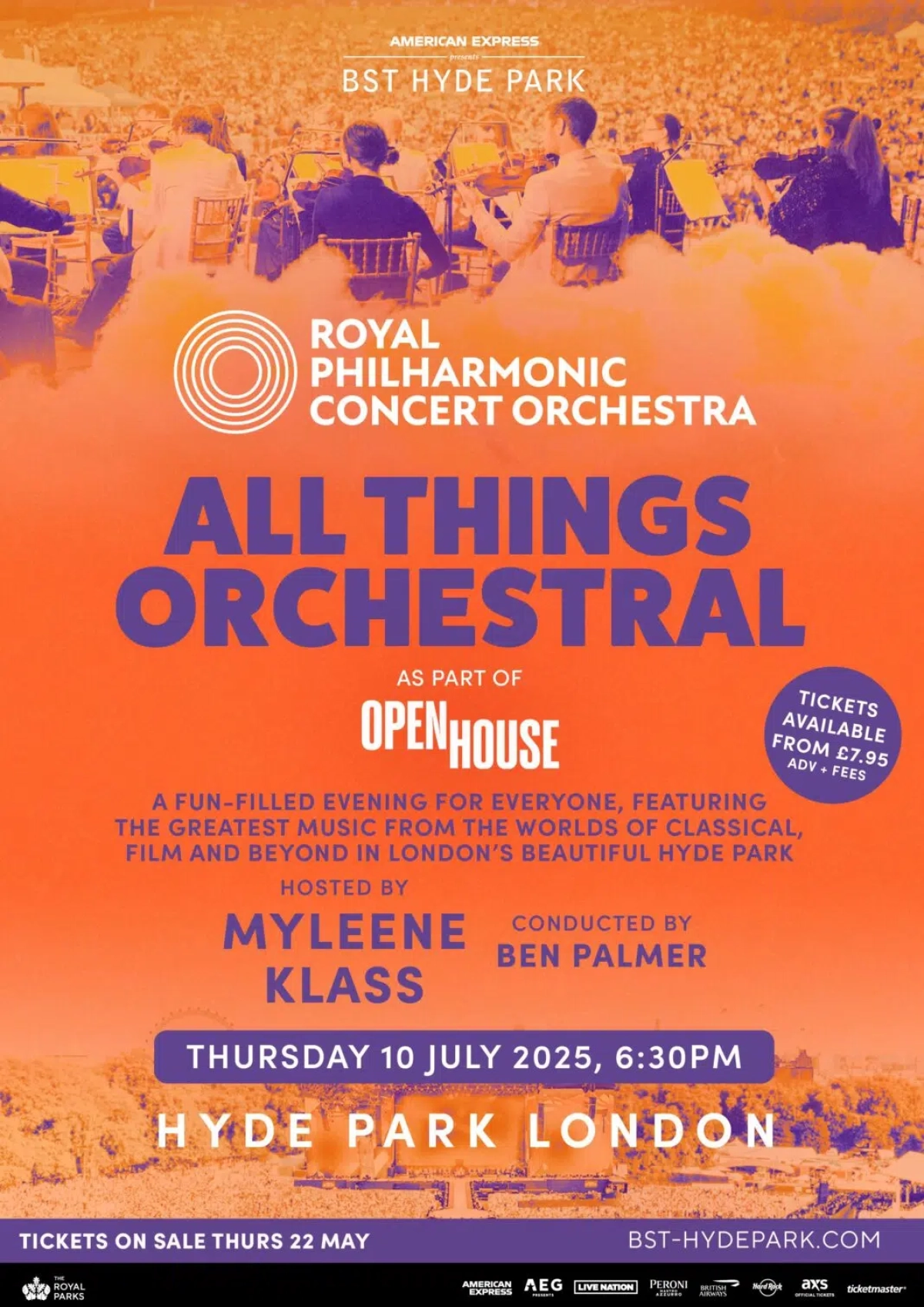 American Express Presents Bst Hyde Park - All Things Orchestral at Hyde Park Tickets