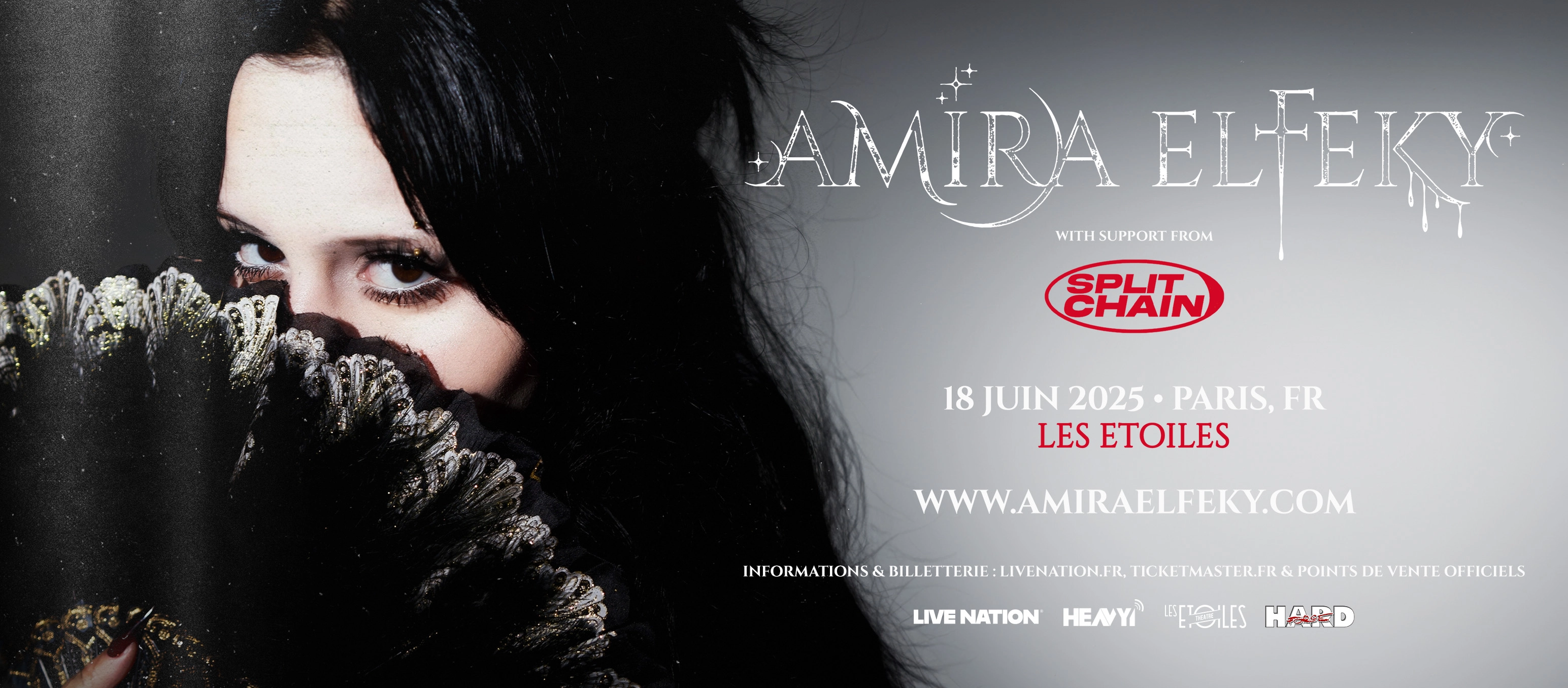Billets Amira Elfeky (Les Etoiles - Paris)