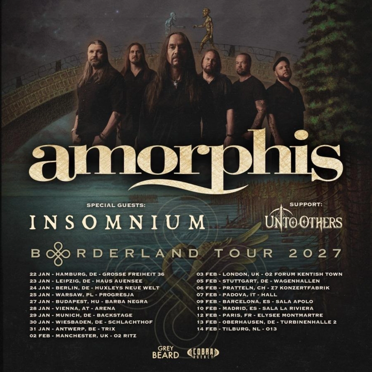 Billets Amorphis (Sala Apolo - Barcelone)
