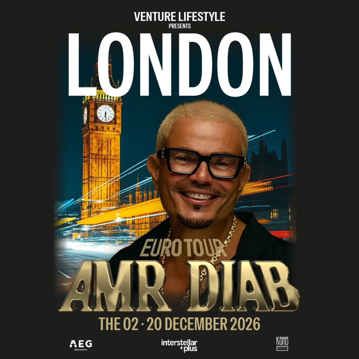 Amr Diab at The O2 Arena Tickets