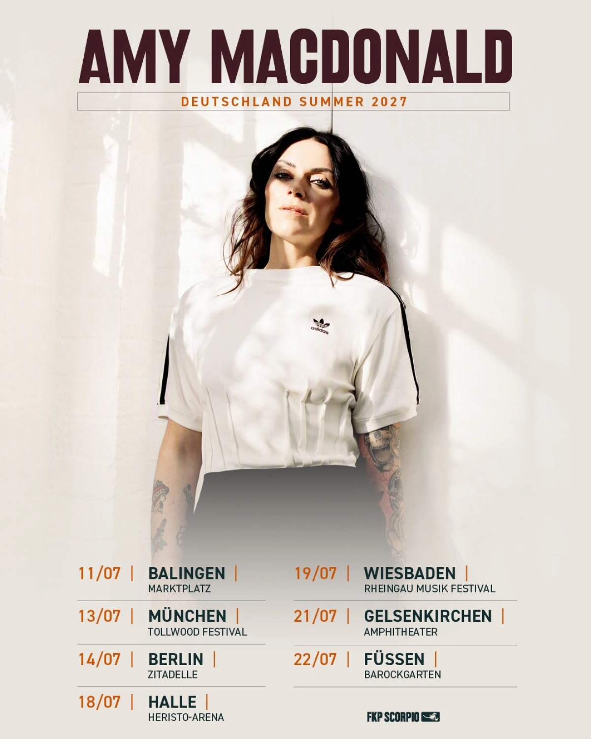 Billets Amy Macdonald (Tollwood München - Munich)