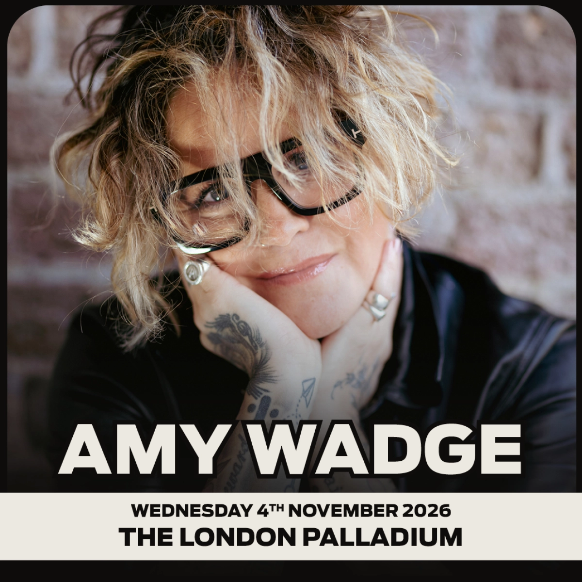 Amy Wadge en London Palladium Tickets