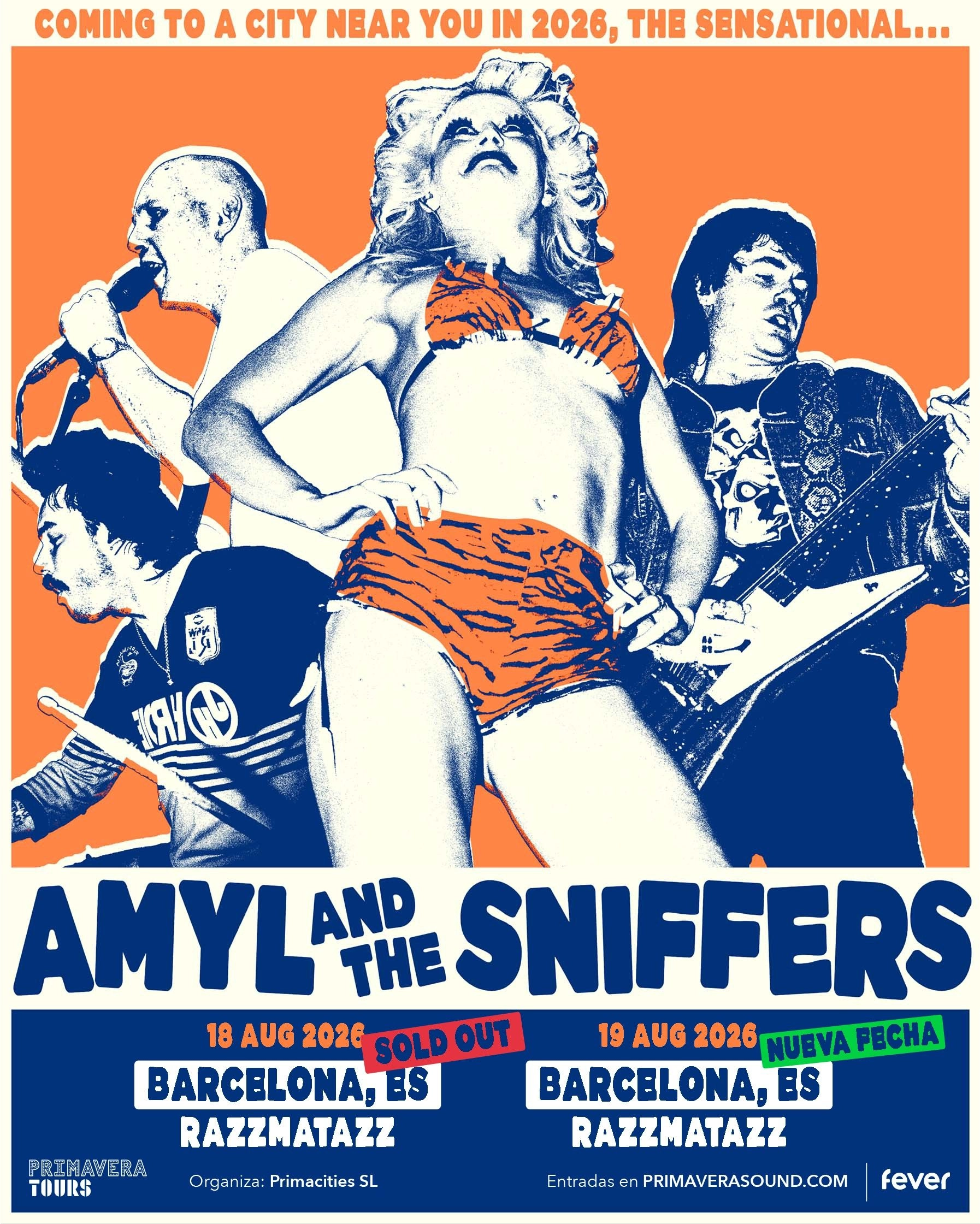 Billets Amyl and The Sniffers (Razzmatazz - Barcelone)