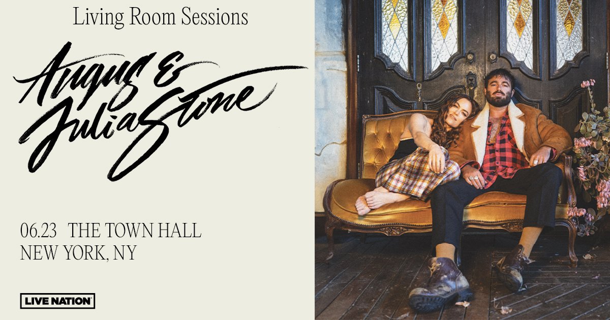 Billets An Evening With Angus and Julia Stone (Town Hall New York - New York)