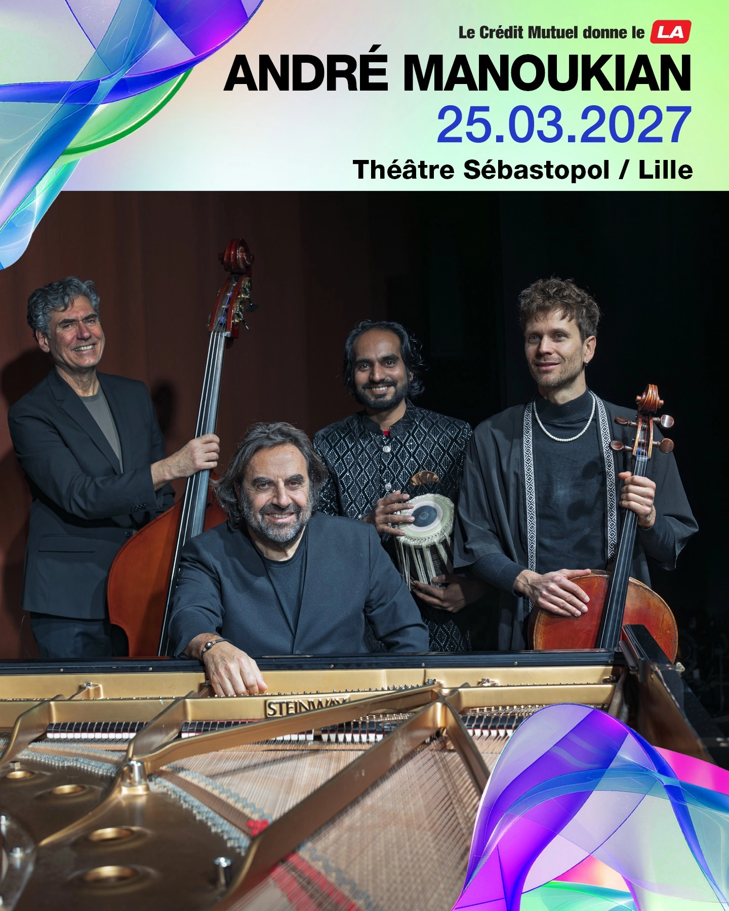 Billets André Manoukian (Theatre Sebastopol - Lille)