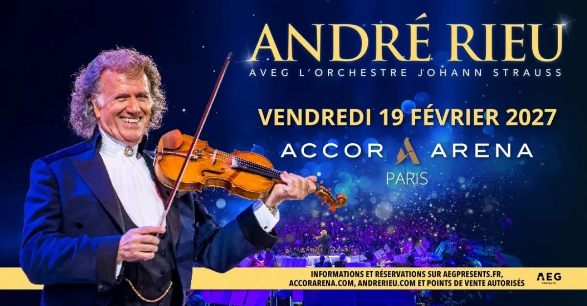 Billets Andre Rieu (Accor Arena - Paris)