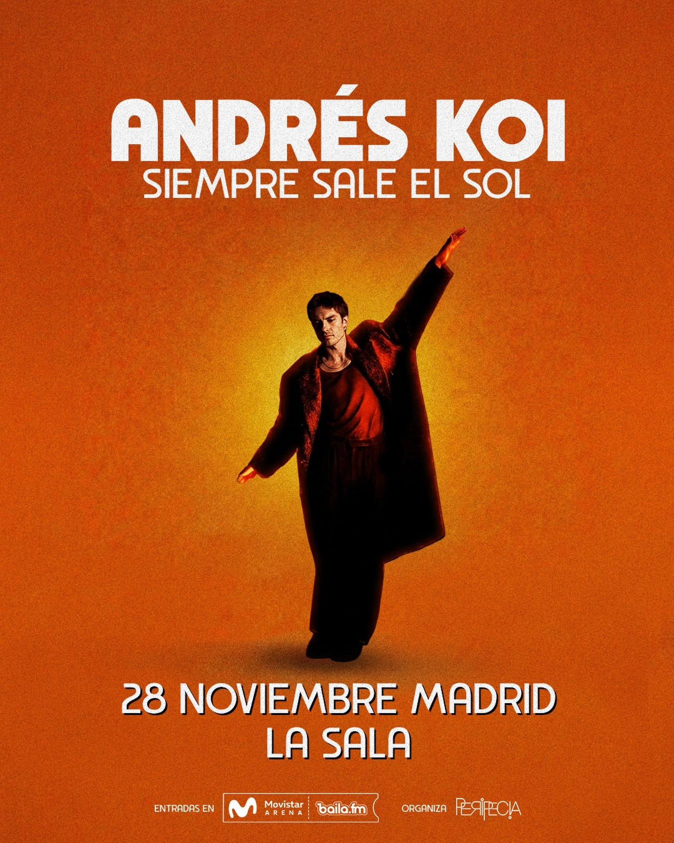 Andrés Koi en Movistar Arena Madrid Tickets