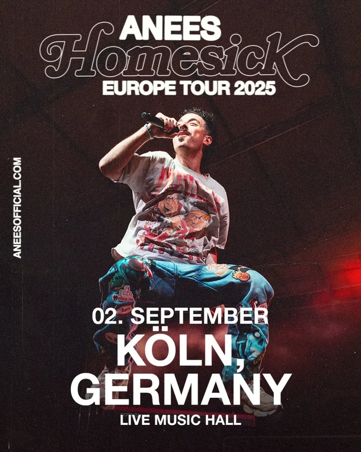 Billets Anees (Live Music Hall - Cologne)