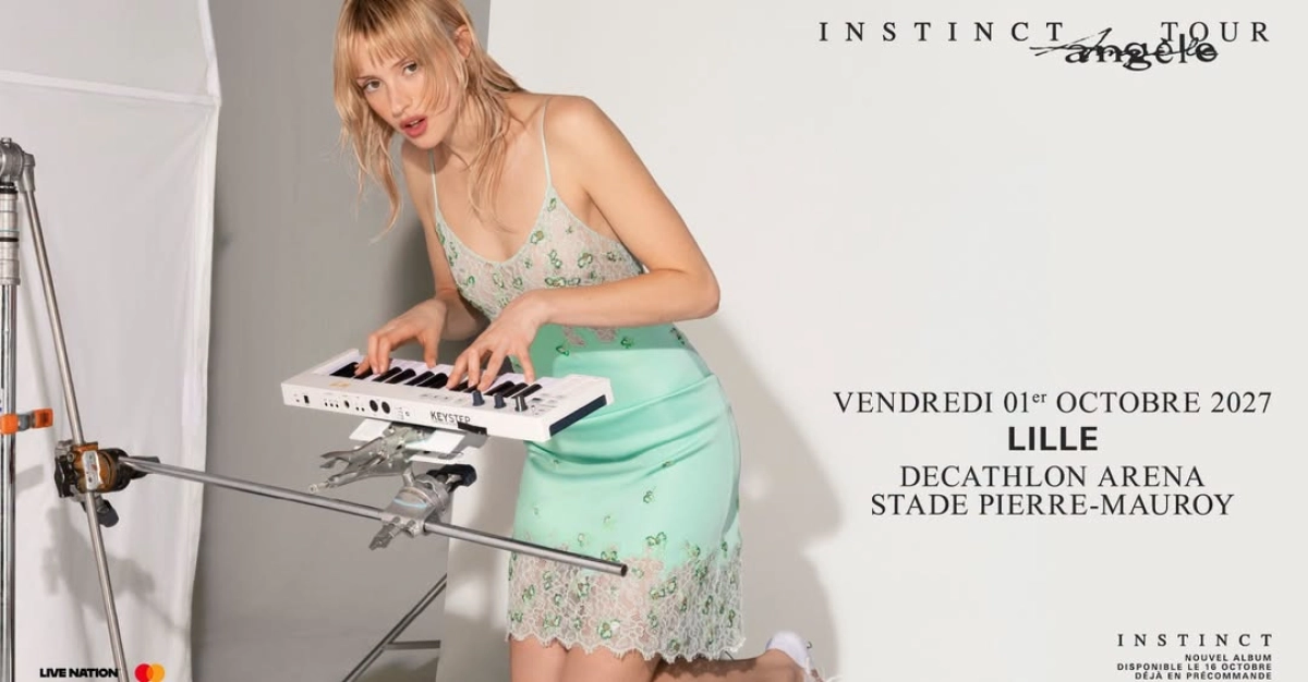 Angele al Decathlon Arena - Stade Pierre Mauroy Tickets