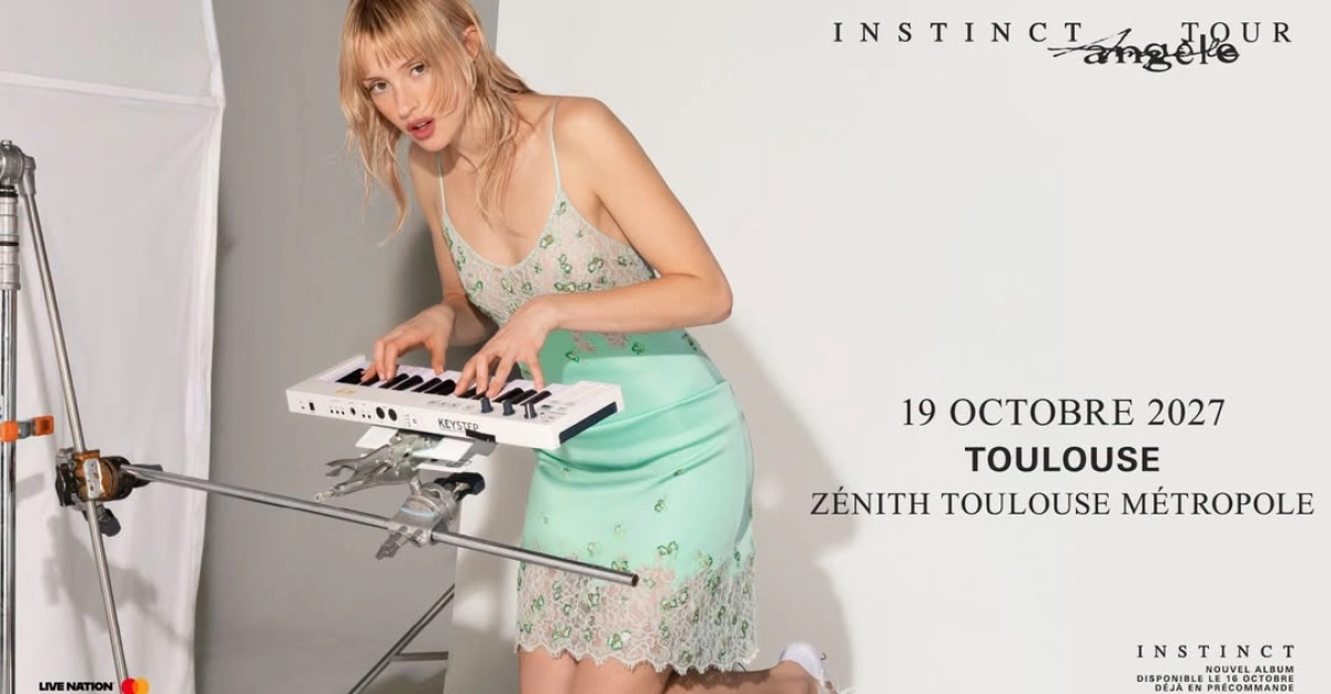 Angele al Zenith Tolosa Tickets