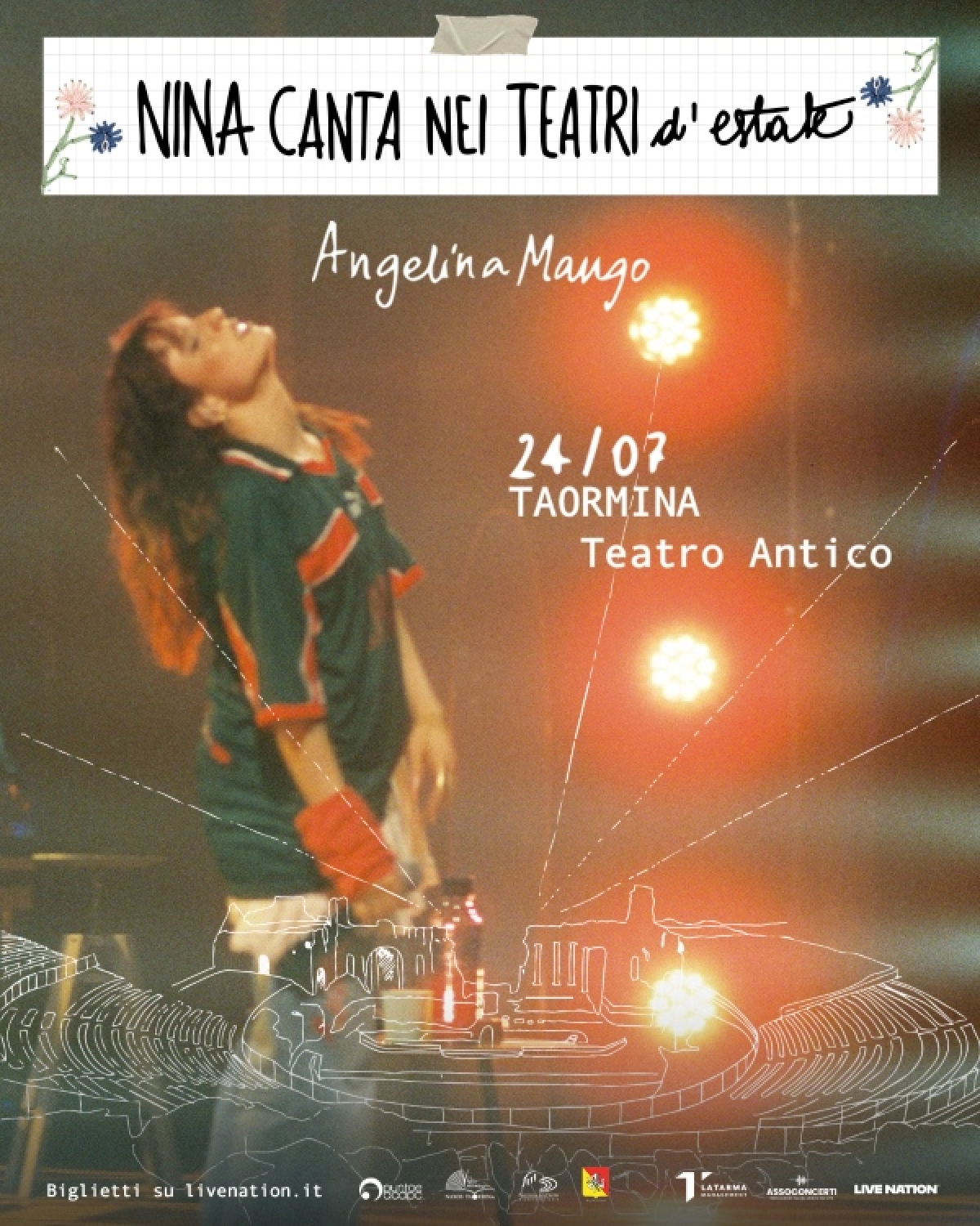 Angelina Mango at Teatro Antico Taormina Tickets