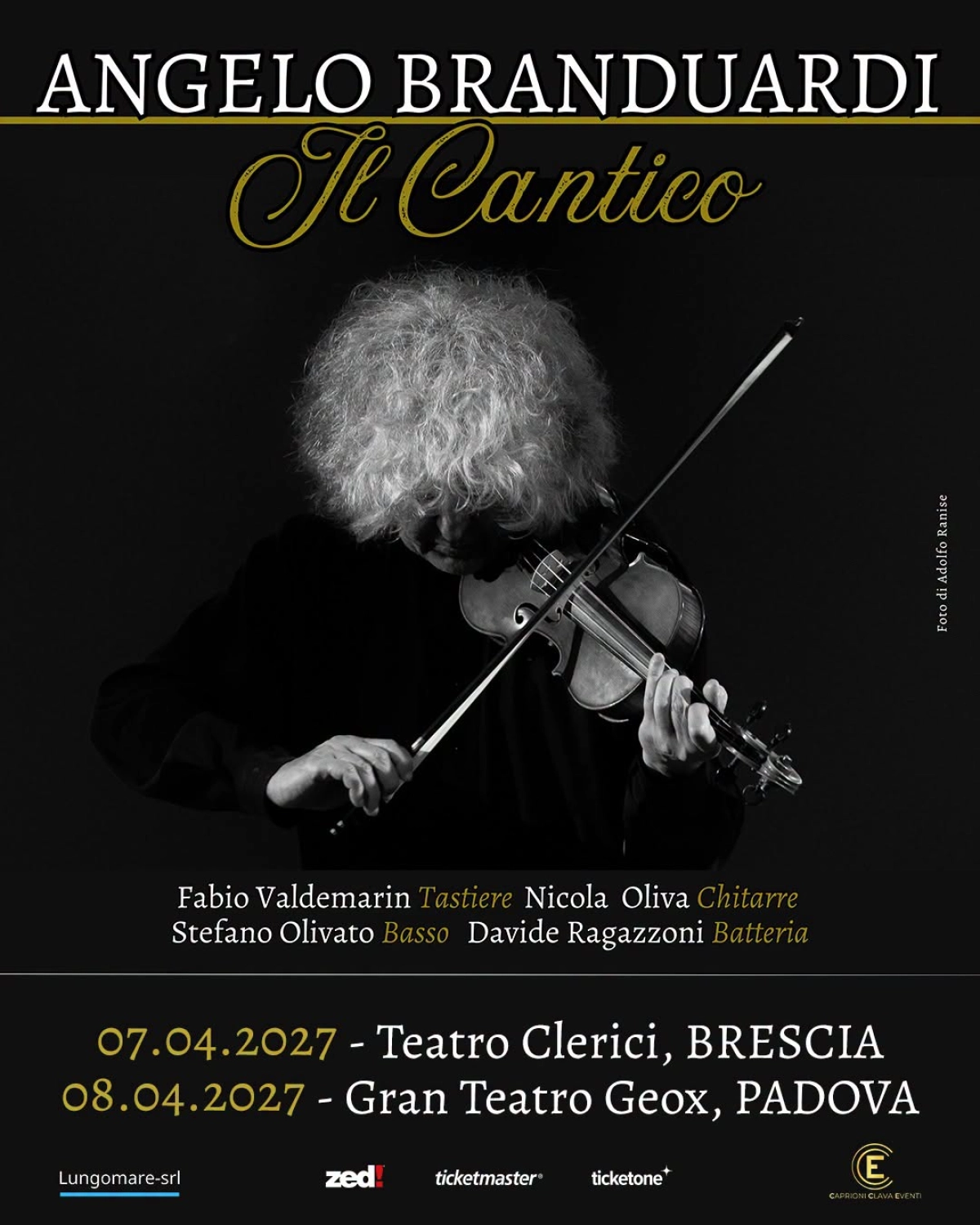 Angelo Branduardi at Gran Teatro Geox Tickets