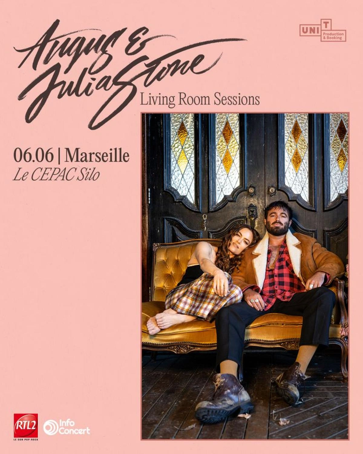 Billets Angus and Julia Stone (Le Silo - Marseille)