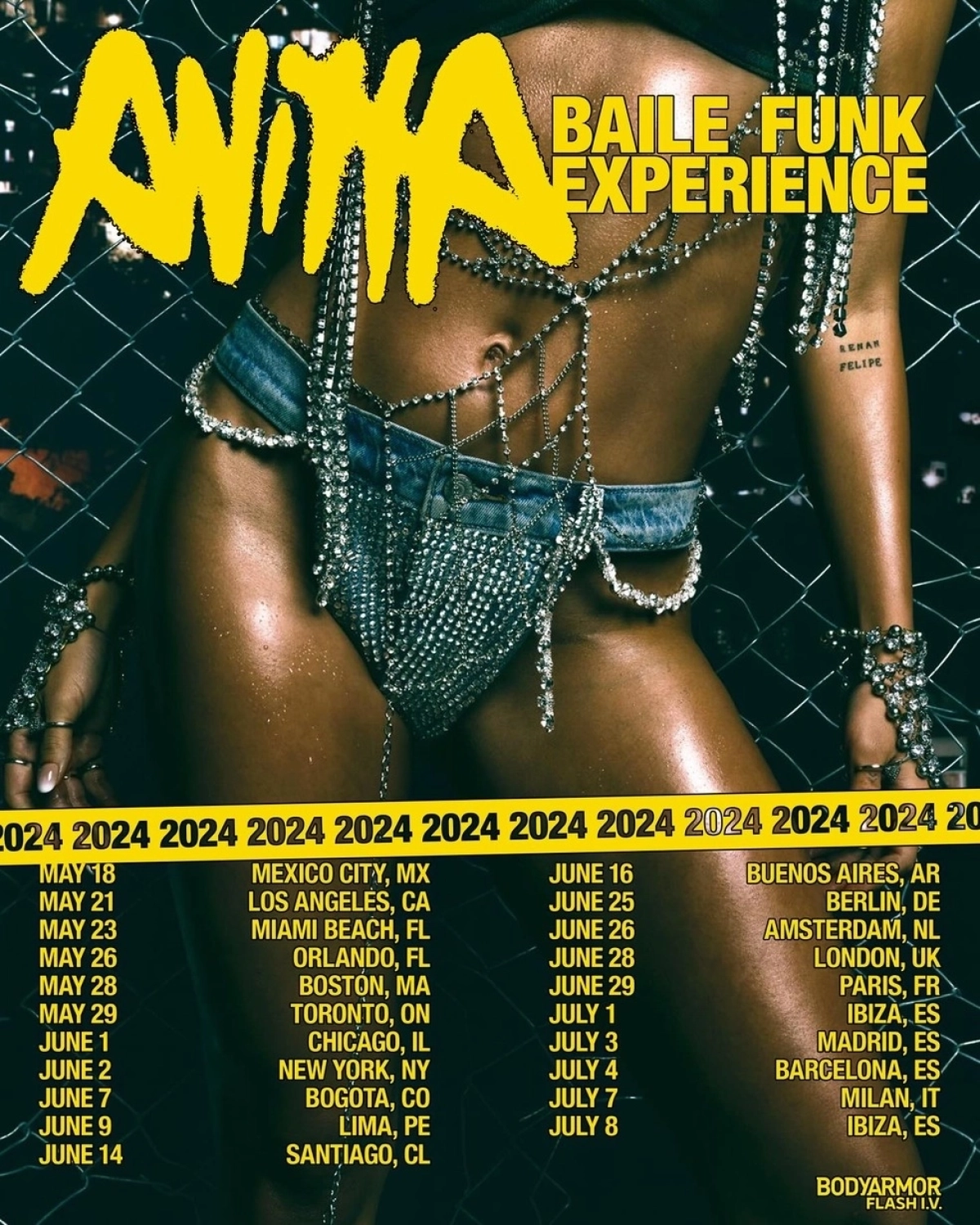 Anitta - Baile Funk Experience at O2 Forum Kentish Town Tickets