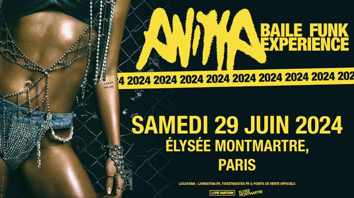 Billets Anitta (Elysee Montmartre - Paris)
