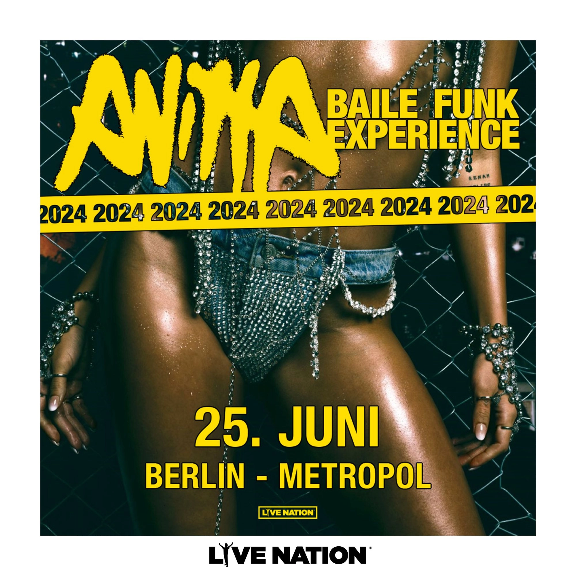 Anitta al Metropol Berlin Tickets