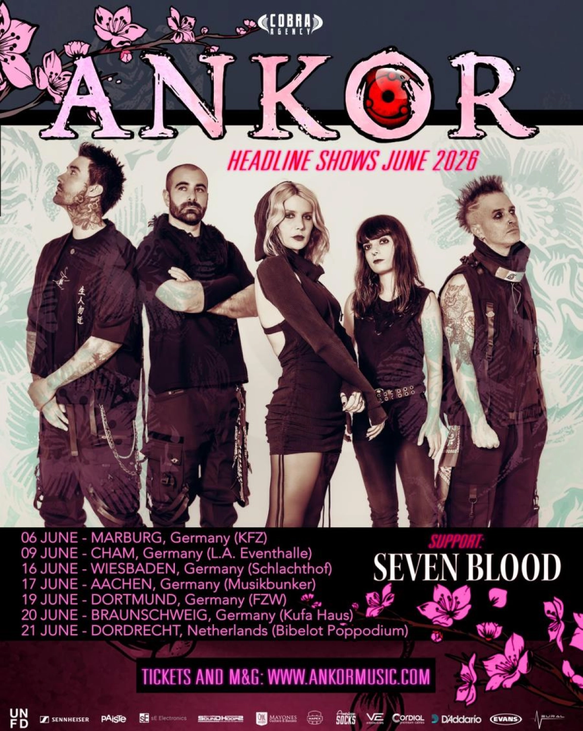 Ankor in der Schlachthof Wiesbaden Tickets