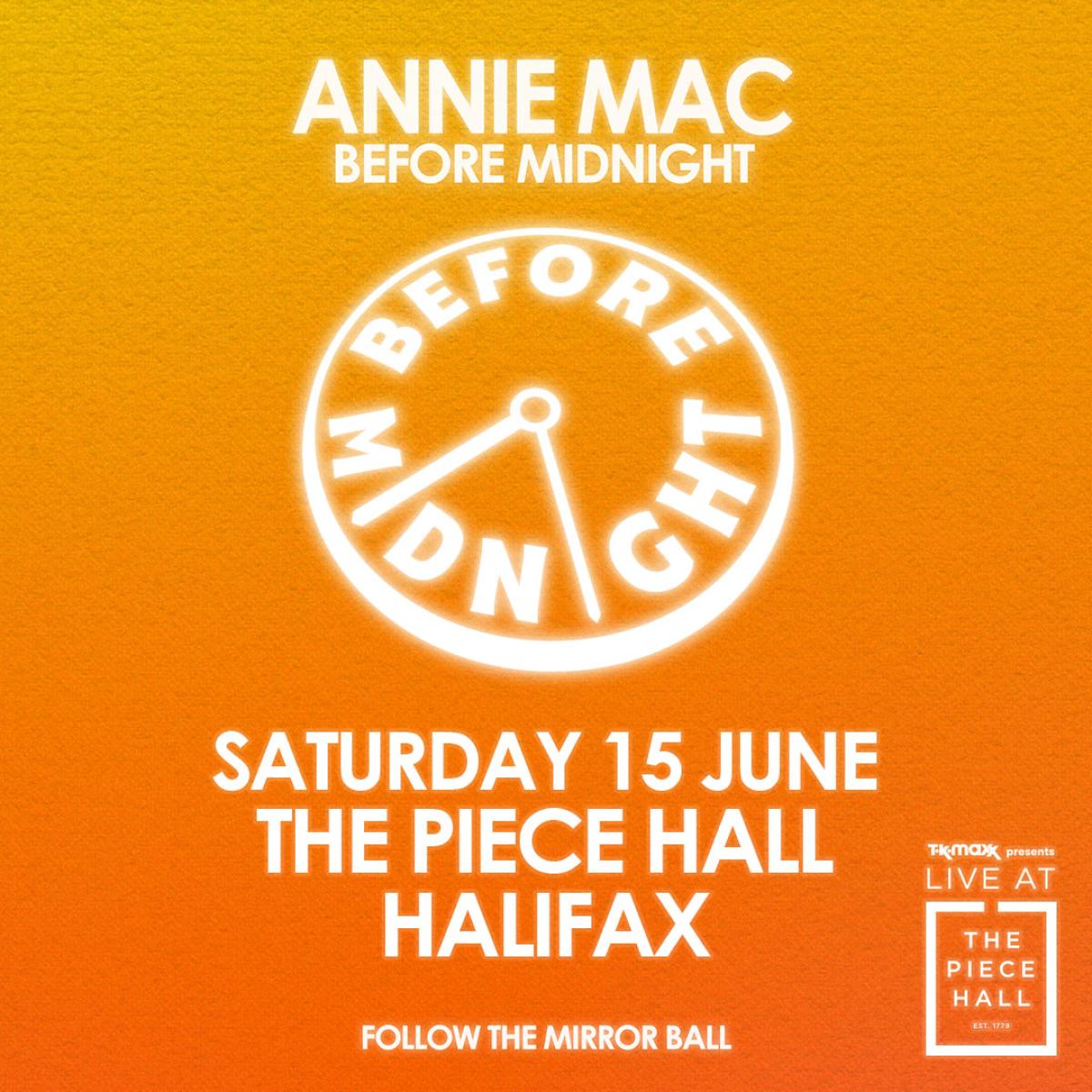 Annie Mac at The Piece Hall Halifax Tickets