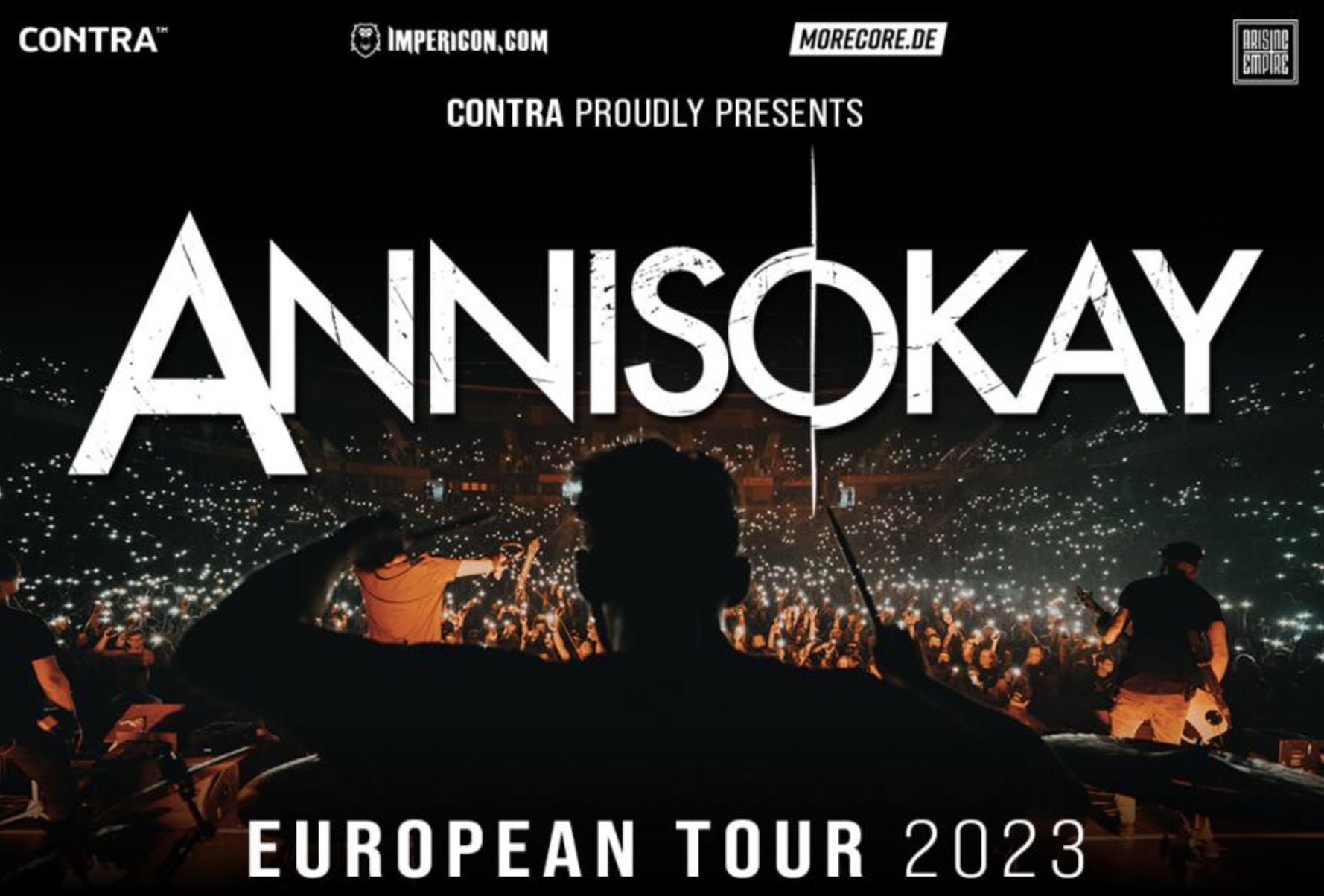Billets Annisokay - European Tour 2023 (Backstage Werk - Munich)