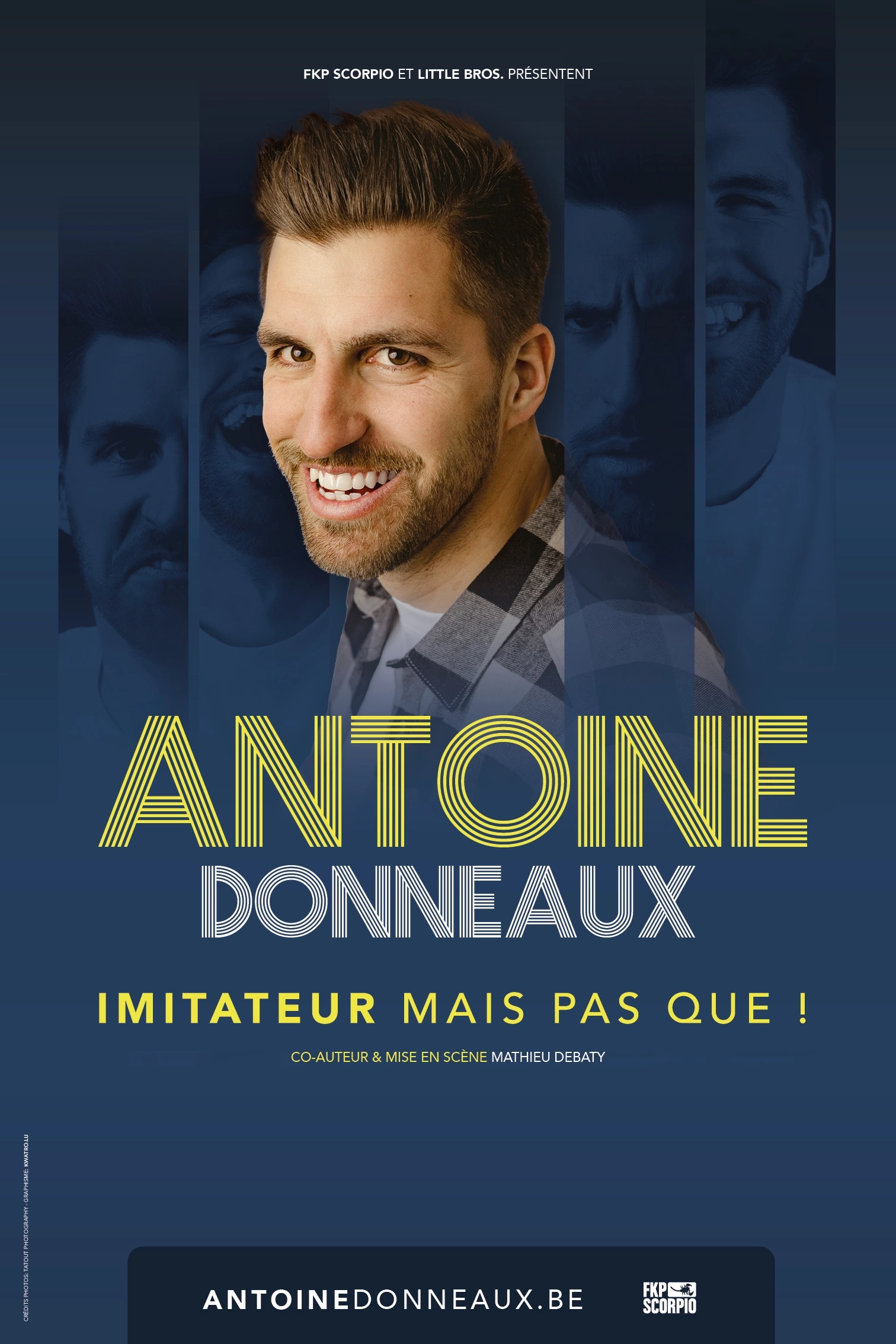 Antoine Donneaux at Salle Bleue Tickets