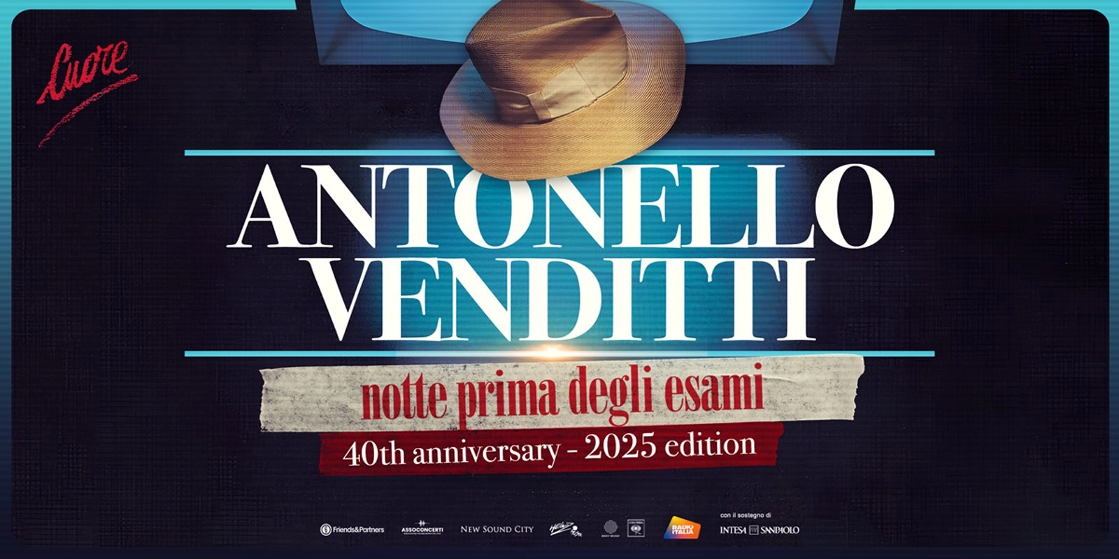 Antonello Venditti en Palazzo Dello Sport Roma Tickets