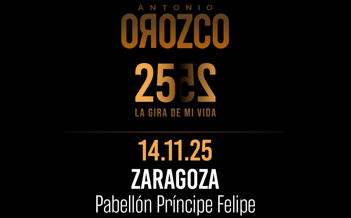 Billets Antonio Orozco (Pabellón Príncipe Felipe - Saragosse)