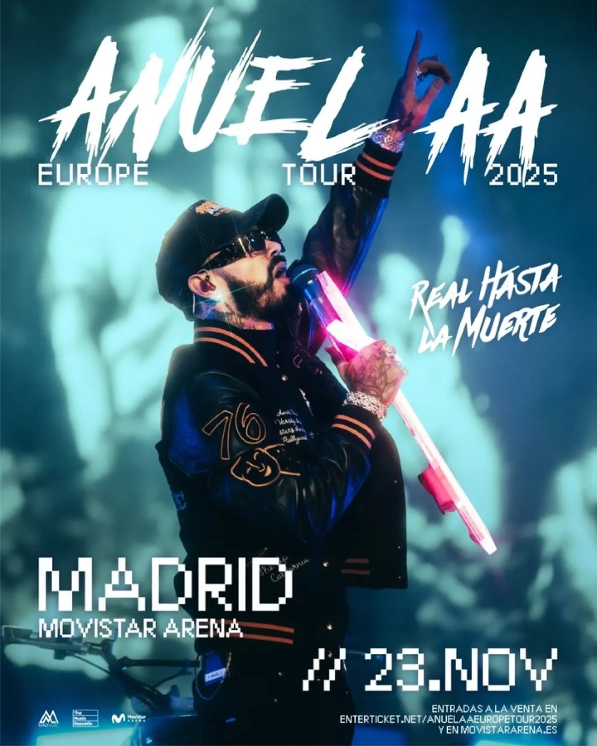 Billets Anuel AA (Movistar Arena Madrid - Madrid)