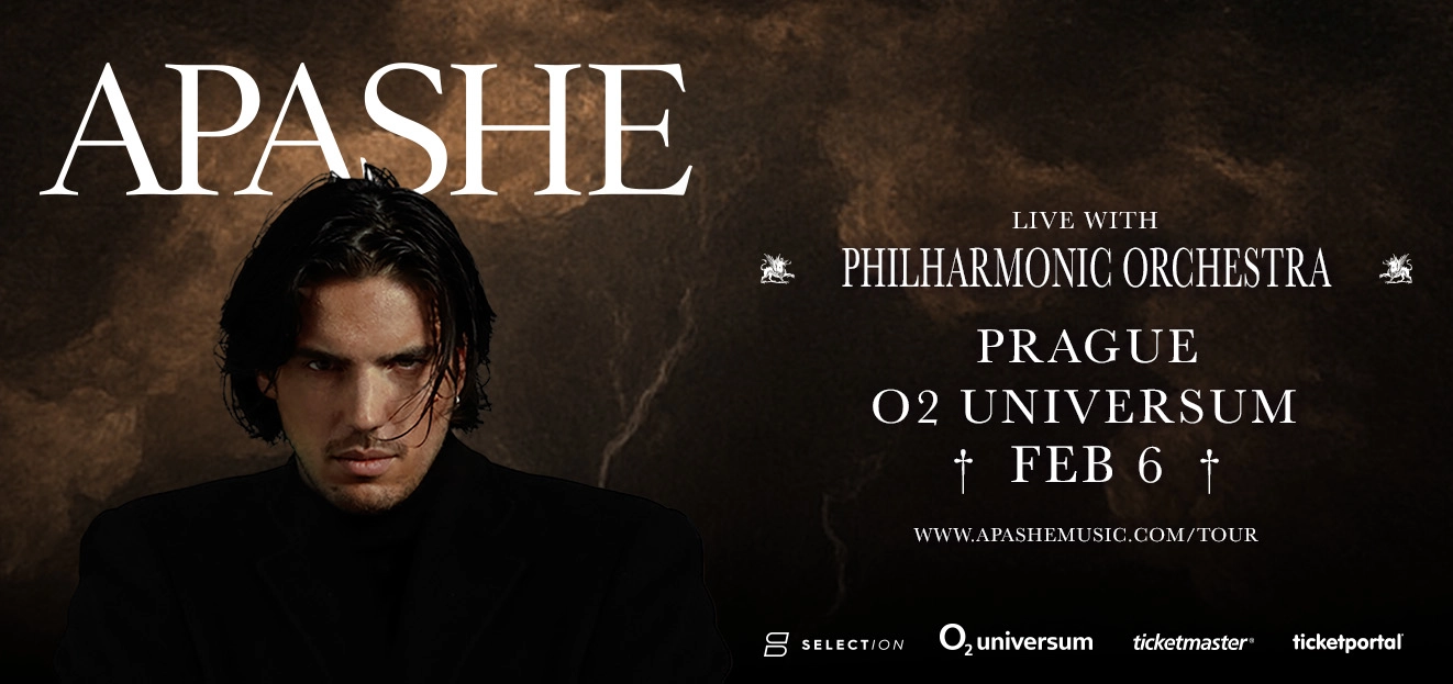 Billets Apashe Live With Philharmonic Orchestra (O2 Universum - Prague)