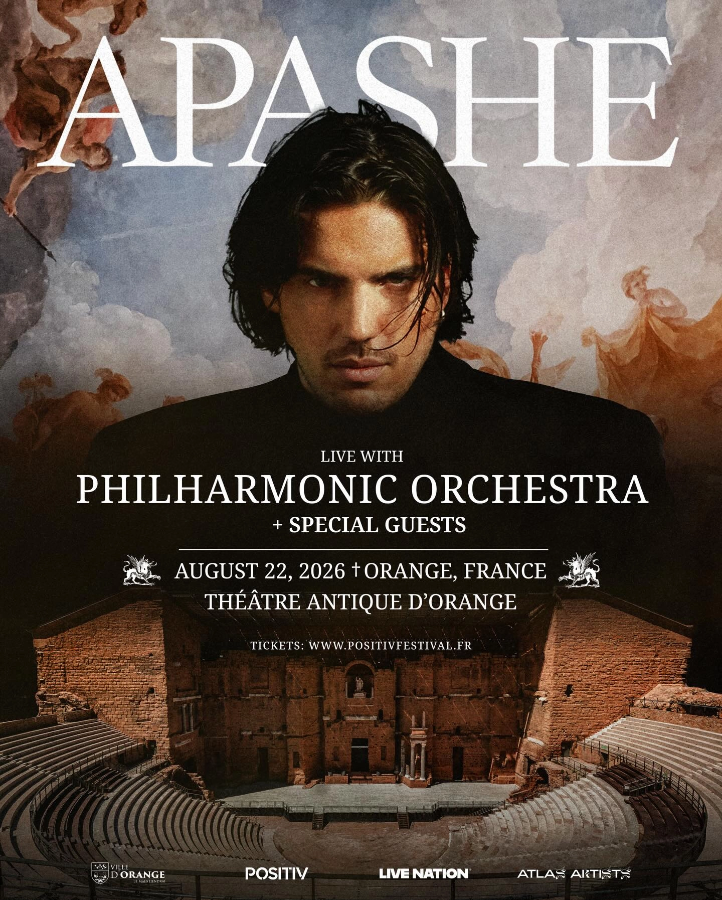 Billets Apashe Live with Philharmonic Orchestra (Theatre Antique Orange - Orange)