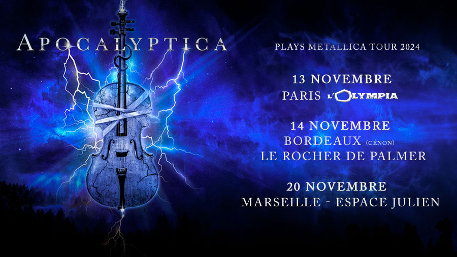 Apocalyptica al Olympia Tickets