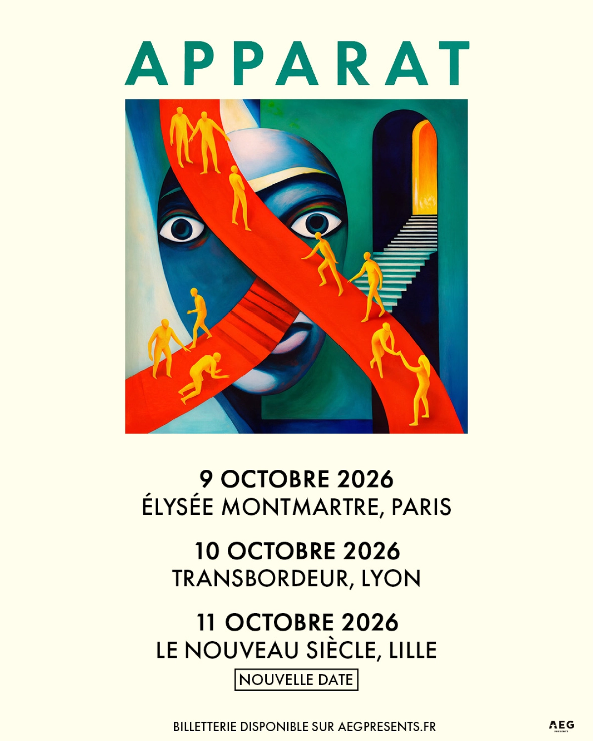 Billets Apparat (Nouveau Siècle - Lille)