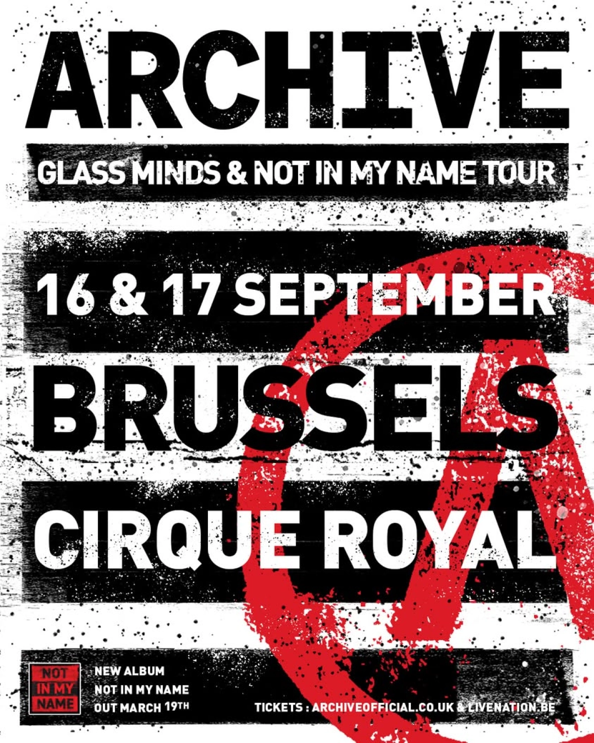 Billets Archive (Cirque Royal Bruxelles - Bruxelles)