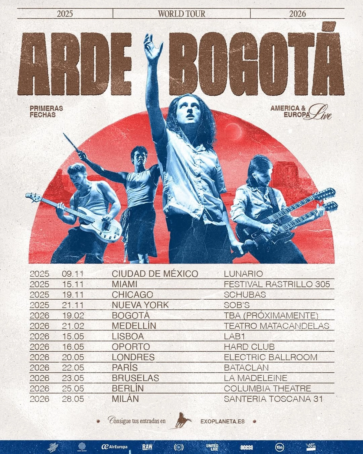 Billets Arde Bogota (Columbia Theater - Berlin)