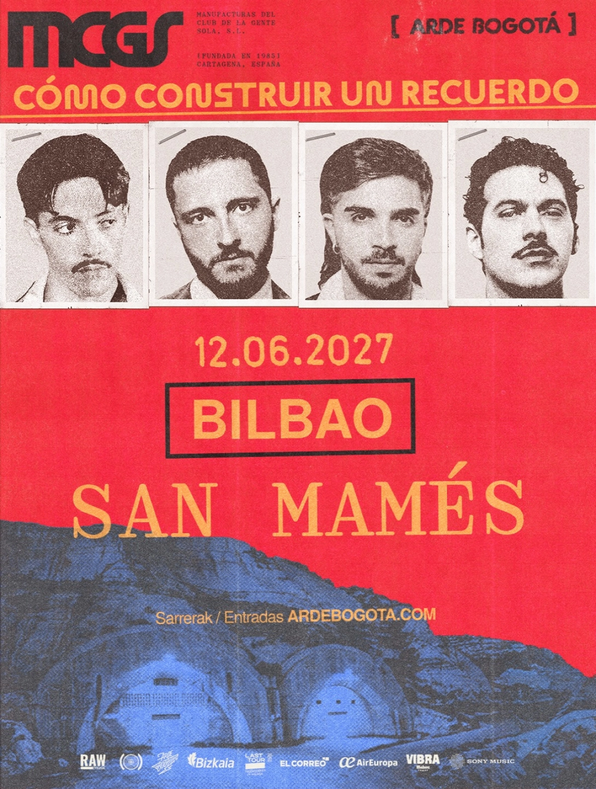 Arde Bogota al Estadio San Mamés Tickets