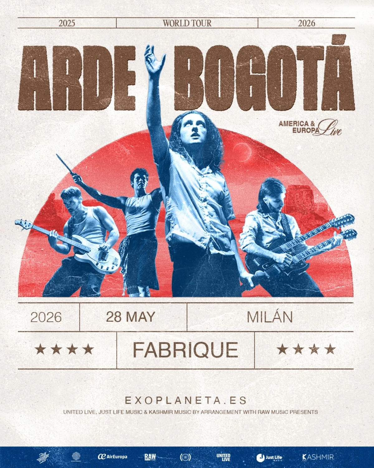 Arde Bogota al Fabrique Milano Tickets