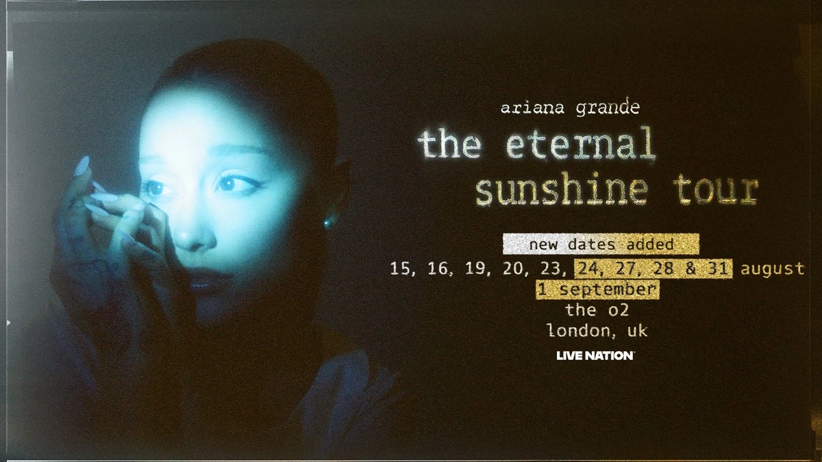 Billets Ariana Grande (O2 Arena - Londres)