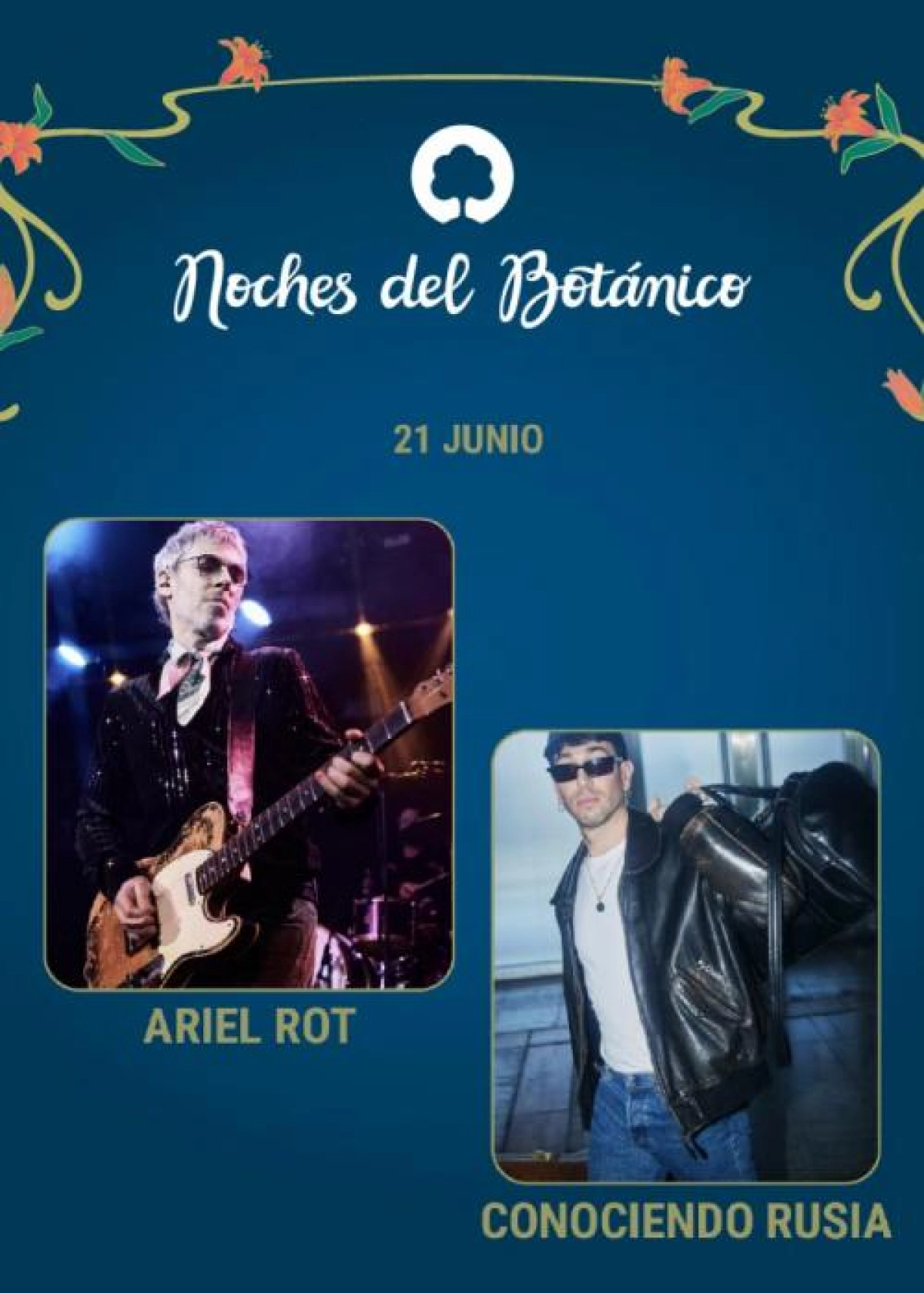 Ariel Rot - Conociendo Rusia al Real Jardin Botanico Tickets