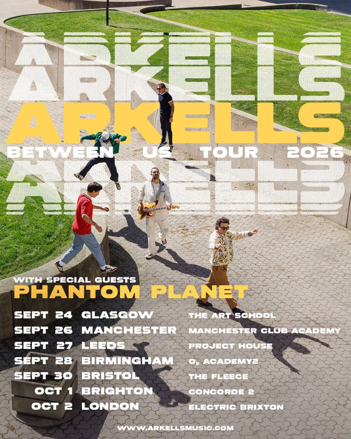 Arkells at Manchester Club Academy Tickets