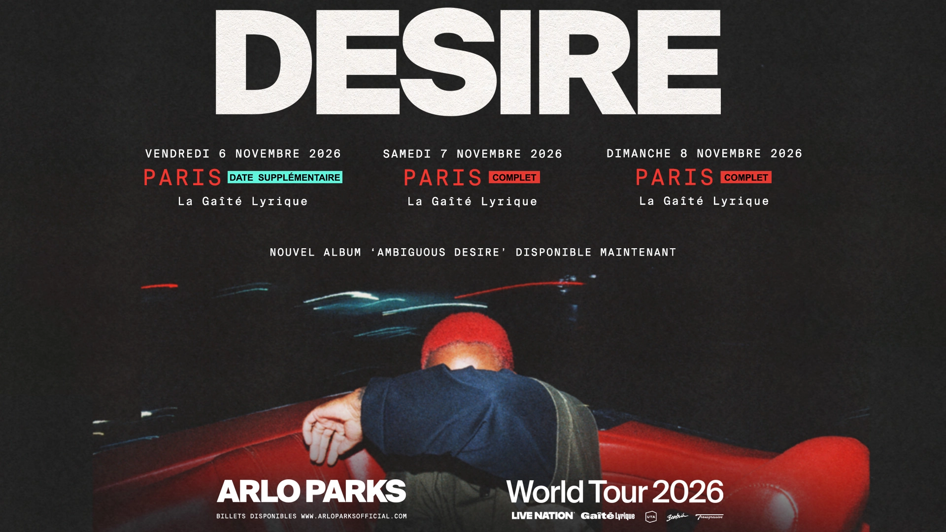 Arlo Parks en La Gaité Lyrique Tickets