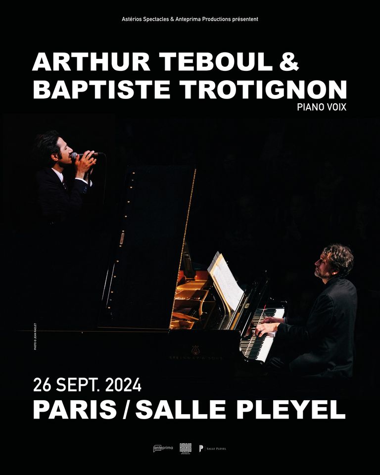 Arthur Teboul - Baptiste Trotignon at Salle Pleyel Tickets