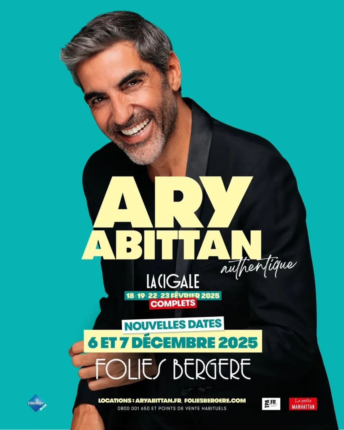 Billets Ary Abittan (Folies Bergere - Paris)